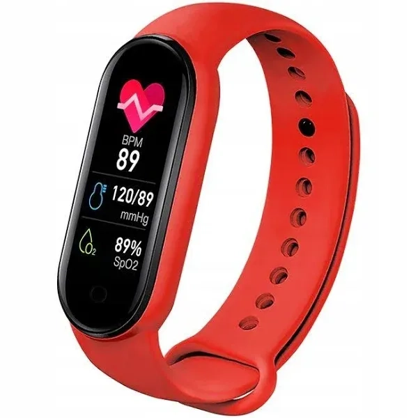 SPM M7 Activity Tracker με Παλμογράφο Κόκκινο