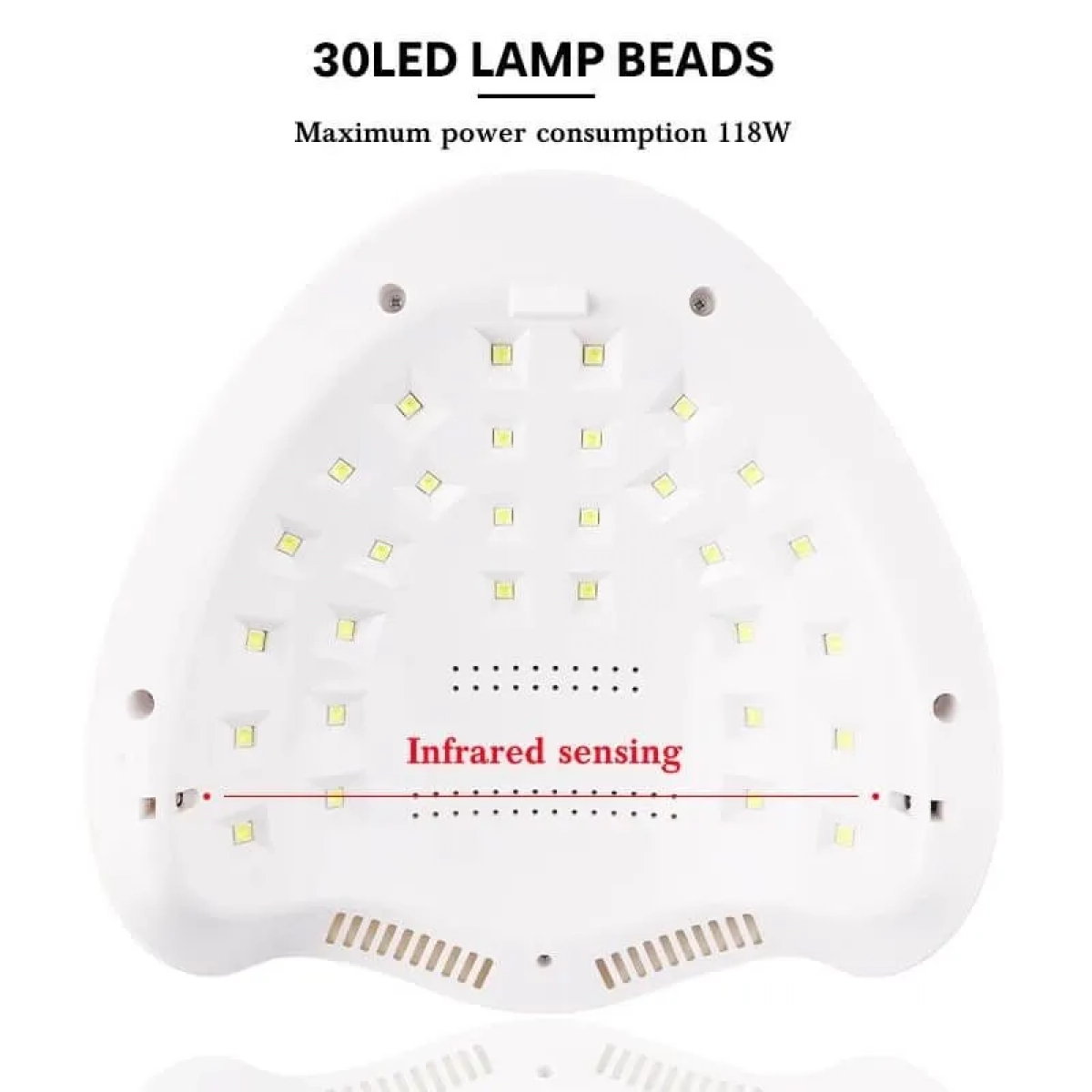 Επαγγελματικό Φουρνάκι Νυχιών – 118W – UV/LED – Sun H10 Plus – OEM