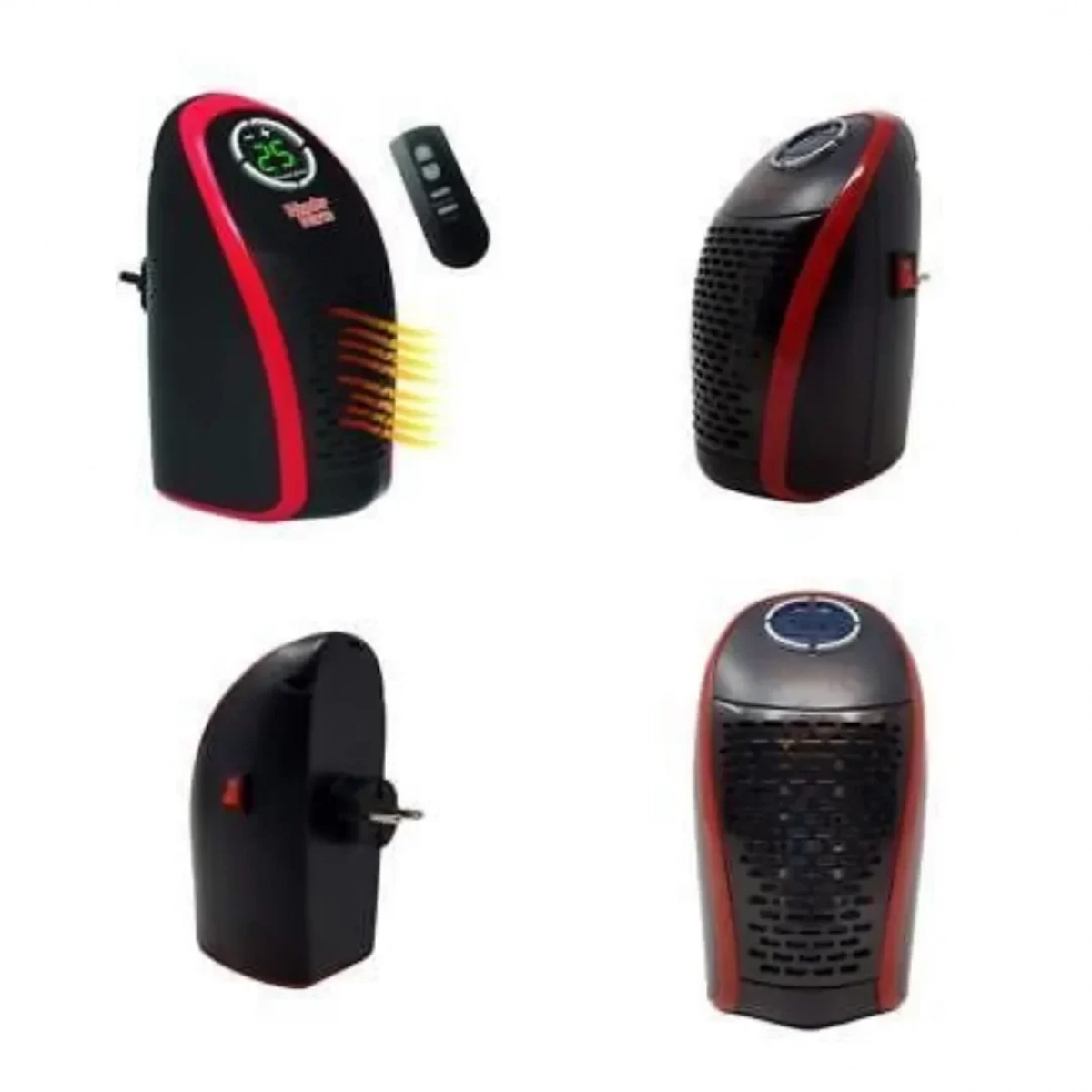 Wonder Warm Mini Handy Heater Αερόθερμο Τοίχου 400W