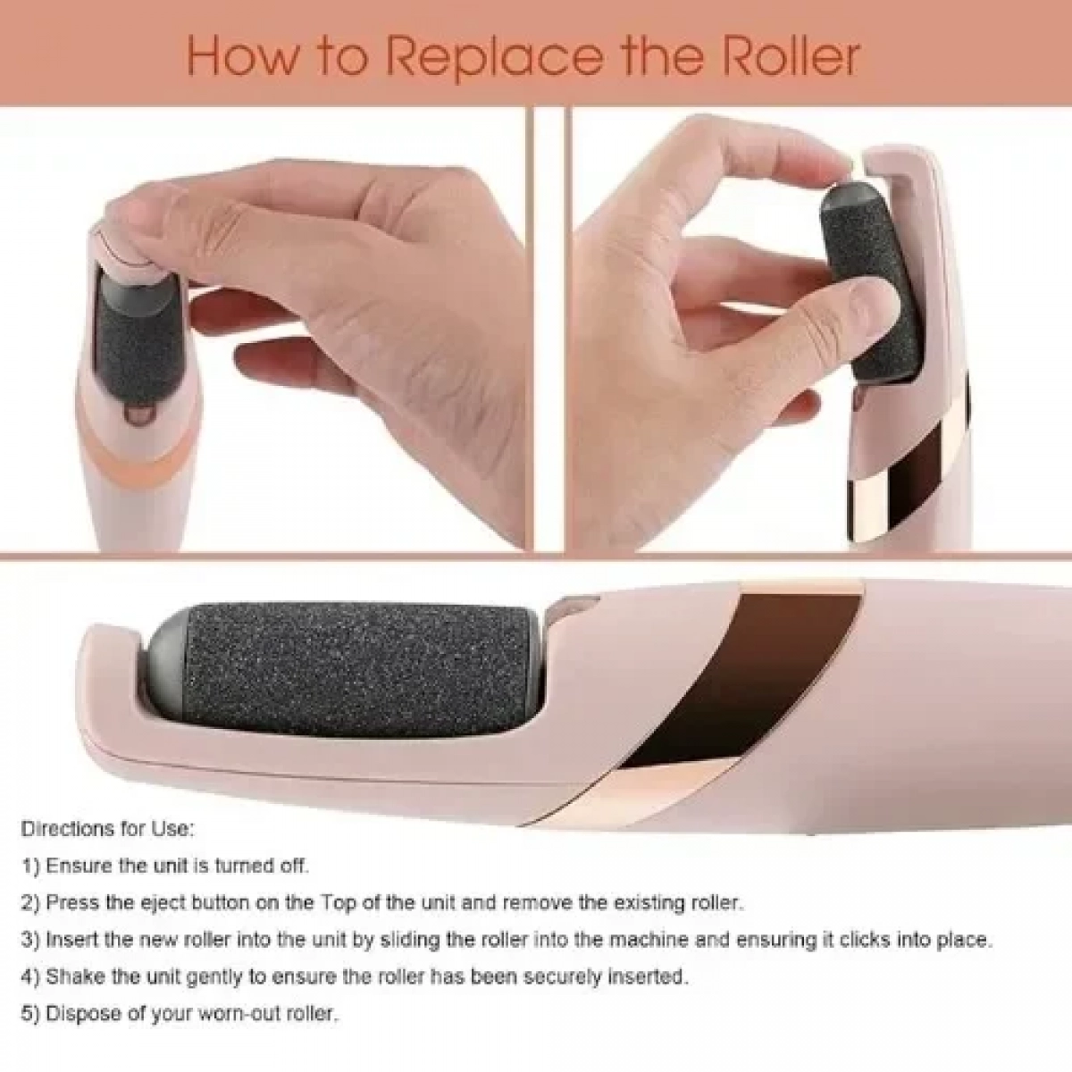 Electronic Pedicure Tool Ηλεκτρική Λίμα Ποδιών BS-00424