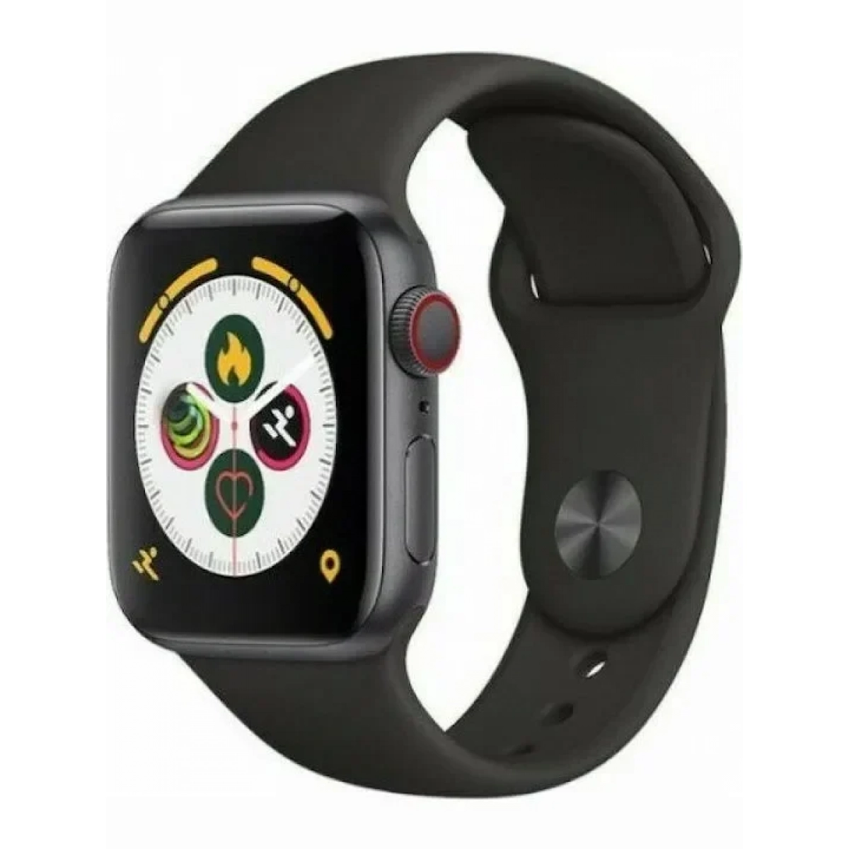 H7 Max Smartwatch μαυρο