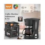 RAF R.112 Καφετιέρα Φίλτρου 650ml Μαύρο
