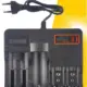 MS-889 Φορτιστής 4 Μπαταριών Li-ion/Ni-Cd/Ni-MH Μεγέθους AA/AAA/18650/21700/16340