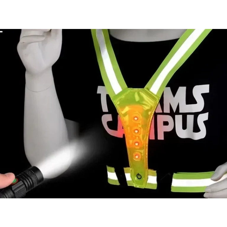 Γιλέκο Ασφαλείας Ποδηλασίας Κίτρινο