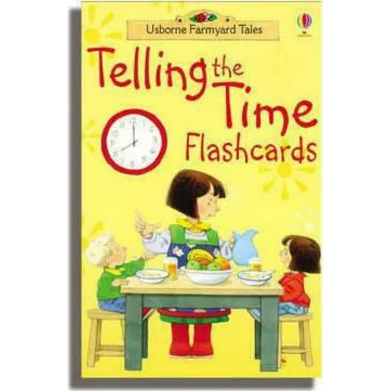 Εκπαιδευτικό Παιχνίδι Flash Cards - TELLING THE TIME 2+ Ετών