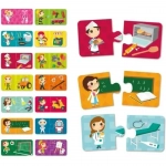 Εκπαιδευτικό Παιχνίδι Flash Cards -Επαγγέλματα 2+ Ετών