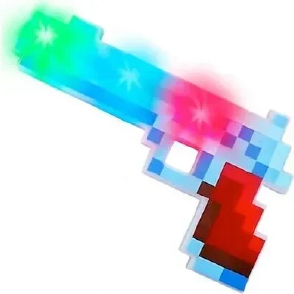 Light Up Pixel Pistol