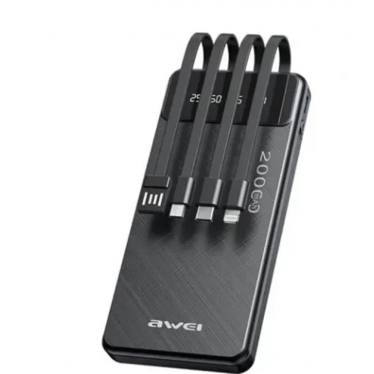 Powerbank Awei P132K 20000mAh Μαύρο