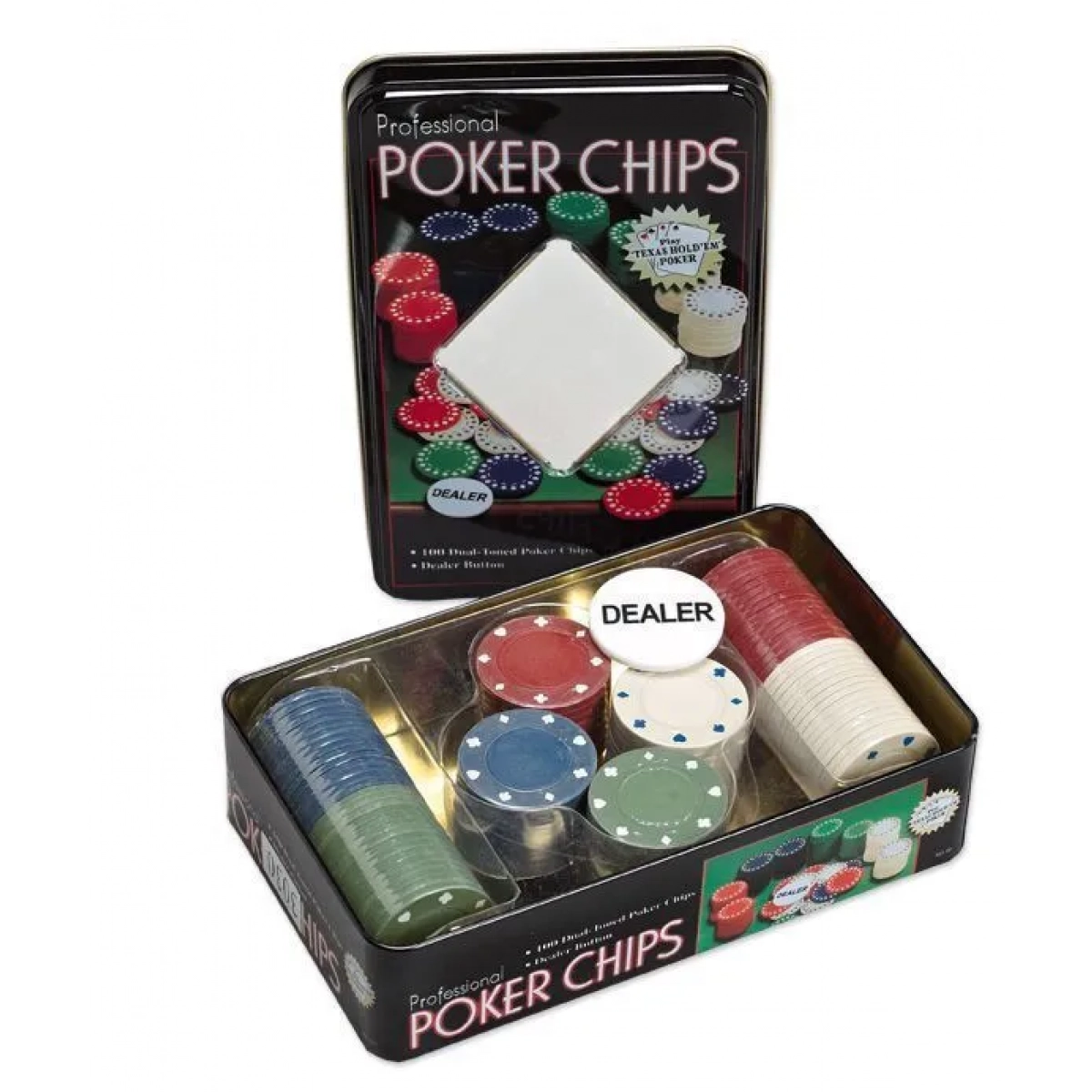 Σετ 100 Μάρκες Poker 50mm