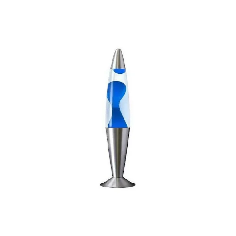 Blue Relax Motion Διακοσμητικό Φωτιστικό Lava Lamp σε Μπλε Χρώμα