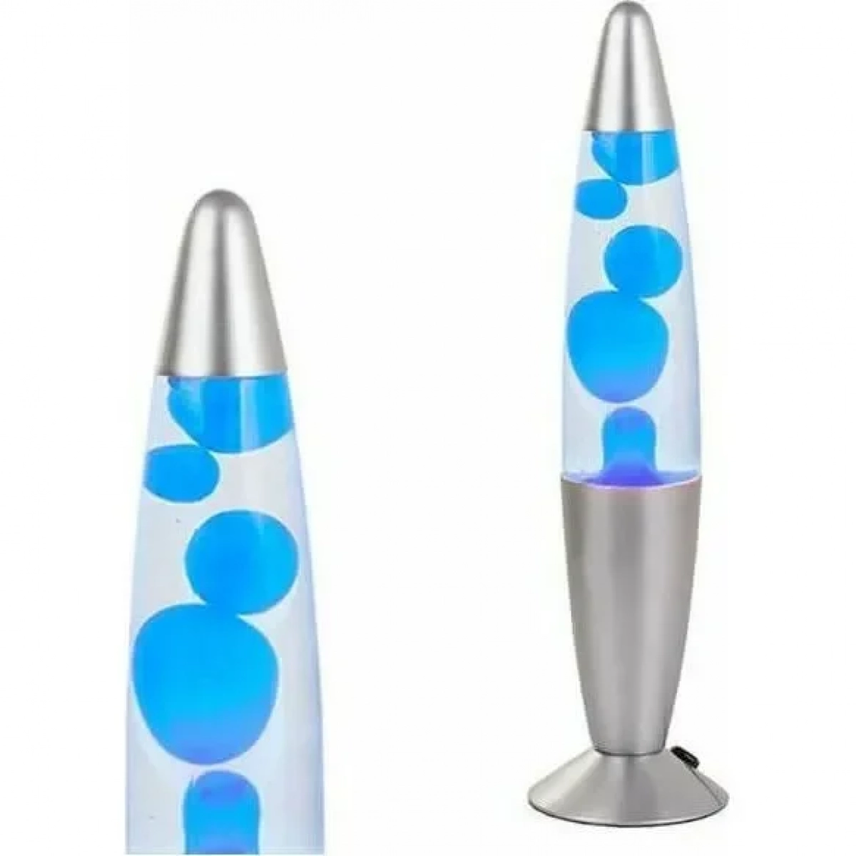 Blue Relax Motion Διακοσμητικό Φωτιστικό Lava Lamp σε Μπλε Χρώμα