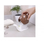 Dispenser Σαπουνιού Πλαστικό Σαλιγκάρι καφέ