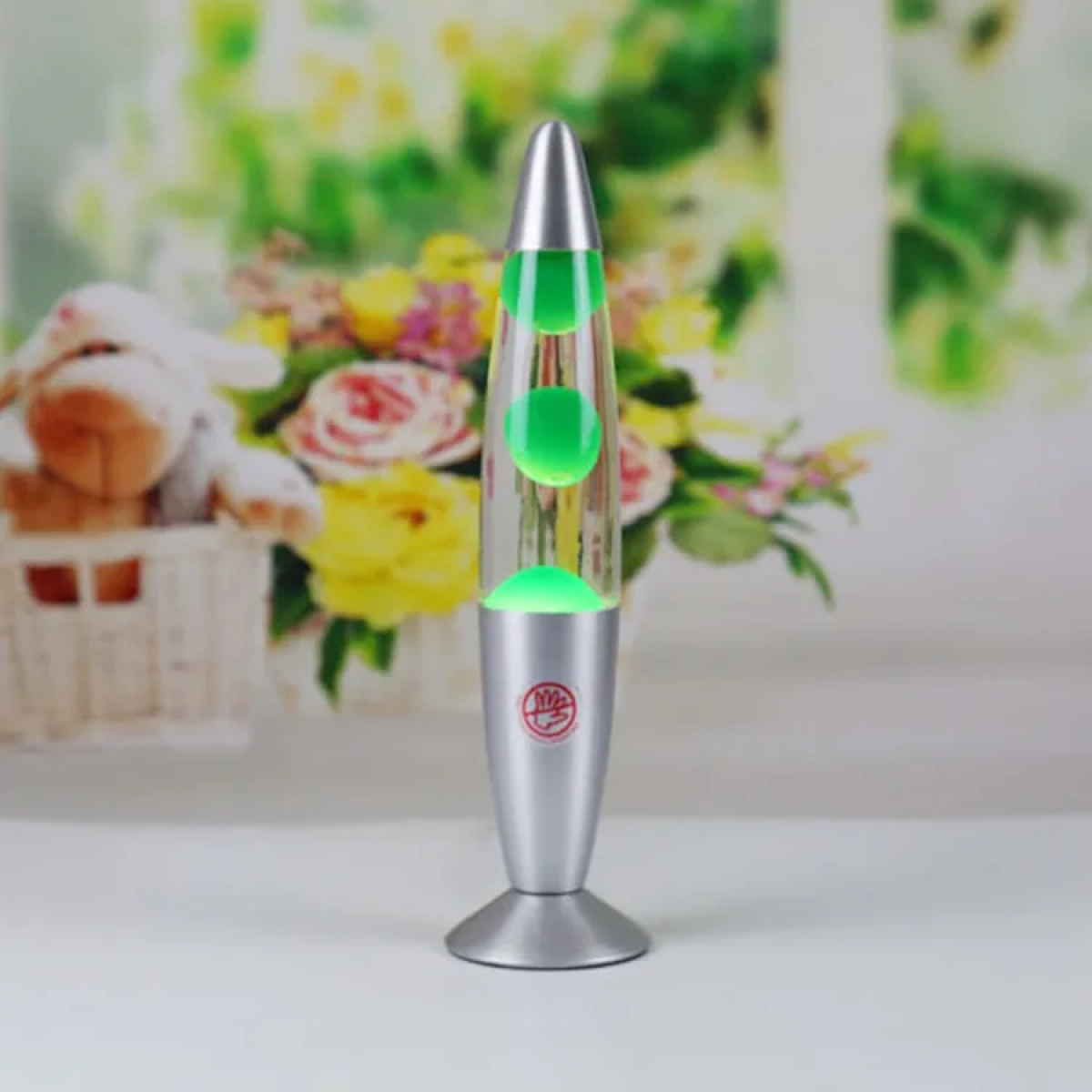 Green Relax Motion Διακοσμητικό Φωτιστικό Lava Lamp σε Πράσινο Χρώμα - Image 2