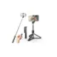 L03 Selfie Stick με Bluetooth Μαύρο