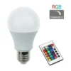 Λάμπα LED για Ντουί E27 και Σχήμα A60 RGBW 650lm Dimmable