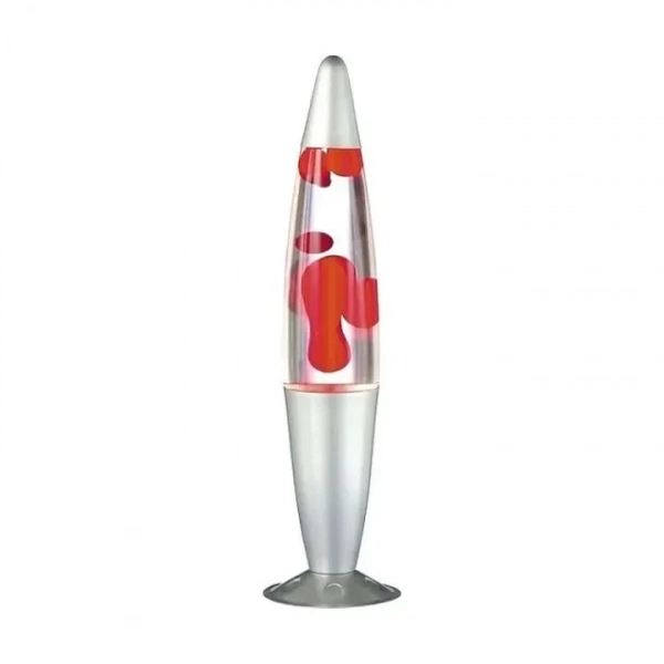Red Relax Motion Διακοσμητικό Φωτιστικό Lava Lamp σε Κόκκινο Χρώμα