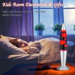 Red Relax Motion Διακοσμητικό Φωτιστικό Lava Lamp σε Κόκκινο Χρώμα