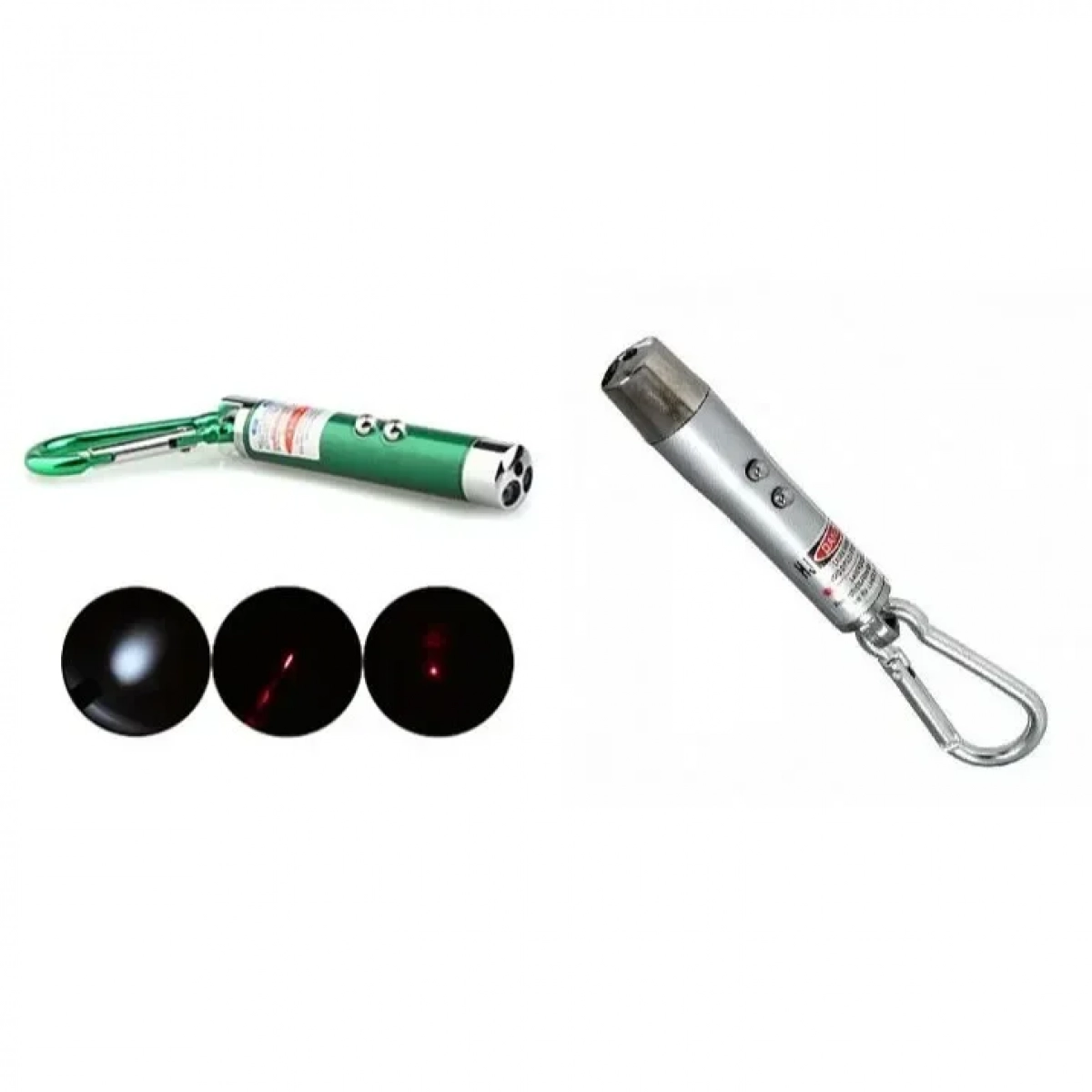 ΦΑΚΟΣ 2 LED & LASER ΜΠΡΕΛΟΚ ΑΣΗΜΙ