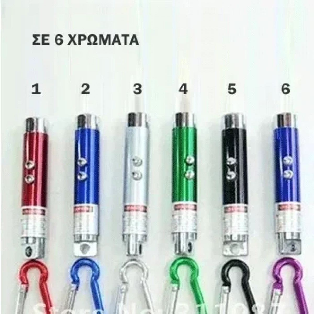 ΦΑΚΟΣ 2 LED & LASER ΜΠΡΕΛΟΚ ΑΣΗΜΙ