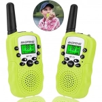 Baofeng BF-T3 Walkie Talkie με Μονόχρωμη Οθόνη Σετ 2τμχ σε Πράσινο Χρώμα