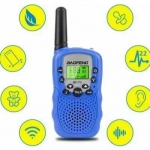 Baofeng BF-T3 Walkie Talkie Σετ 2τμχ Σε Μπλε Χρώμα