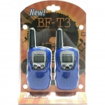 Baofeng BF-T3 Walkie Talkie Σετ 2τμχ Σε Μπλε Χρώμα