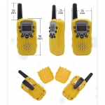 Baofeng BF-T3 Walkie Talkie με Μονόχρωμη Οθόνη Σετ 2τμχ σε Κίτρινο Χρώμα