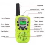Baofeng BF-T3 Walkie Talkie με Μονόχρωμη Οθόνη Σετ 2τμχ σε Πράσινο Χρώμα