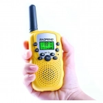 Baofeng BF-T3 Walkie Talkie με Μονόχρωμη Οθόνη Σετ 2τμχ σε Κίτρινο Χρώμα