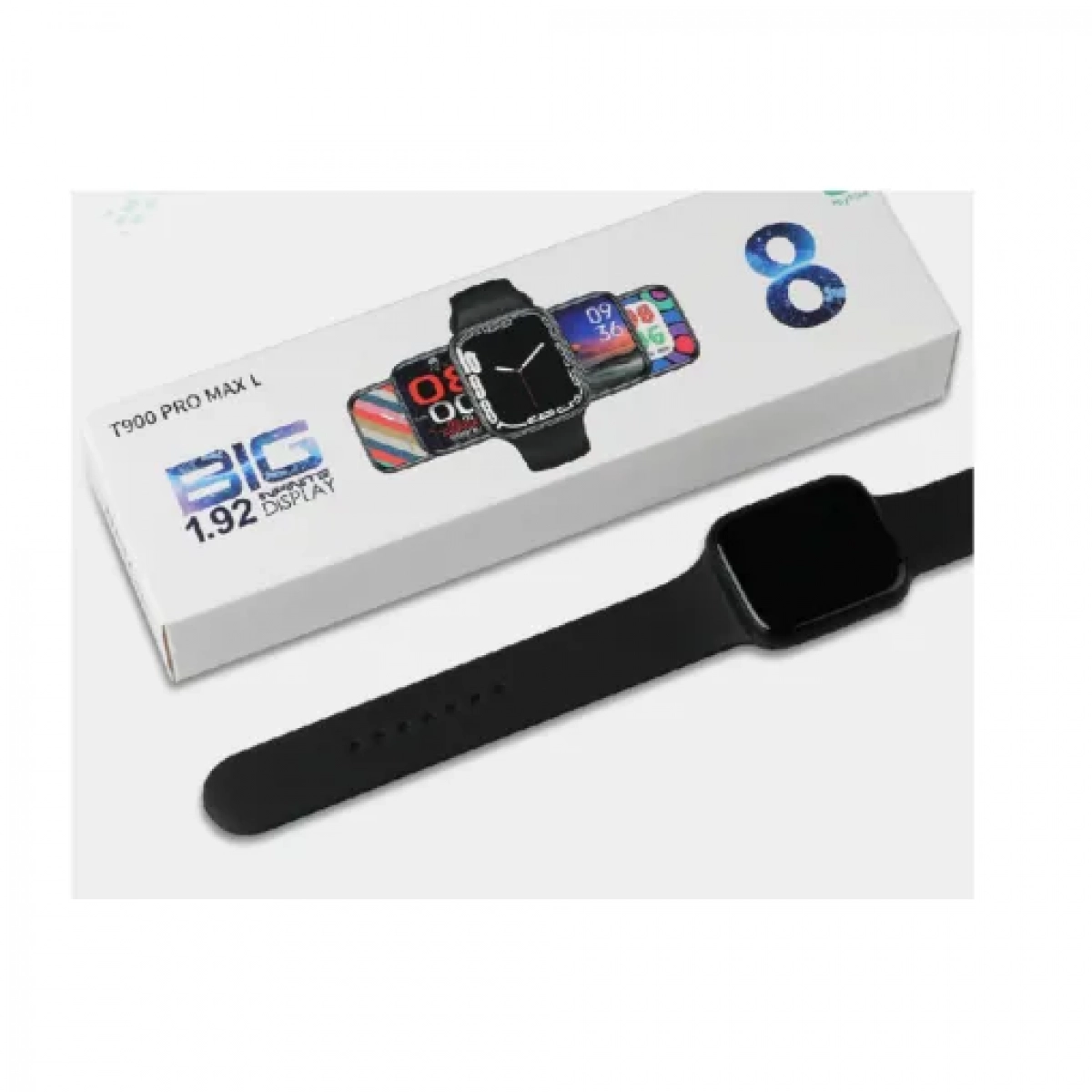 T900 Pro Max L Series 8 Smartwatch Μαύρο