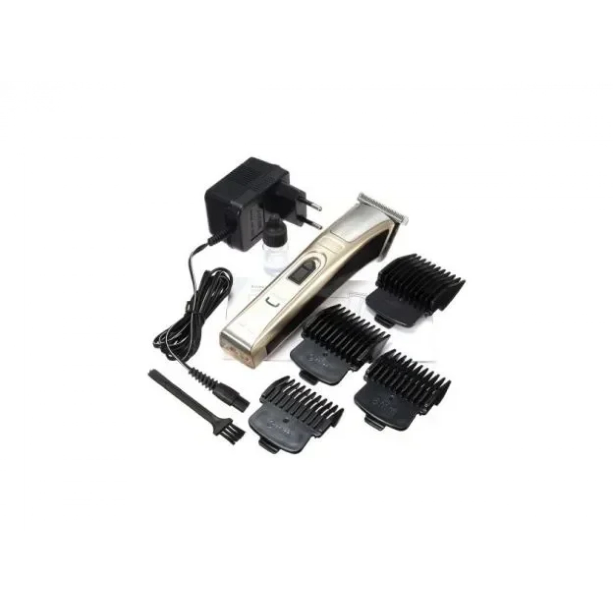 Kemei Επαναφορτιζόμενη Κουρευτική Μηχανή Χρυσή KM-5017