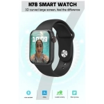 NO.1 N78 Smartwatch με Παλμογράφο (Μαύρο) - Image 2