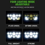 Επαναφορτιζόμενος Φακός Κεφαλής LED CL-T28 - Image 2