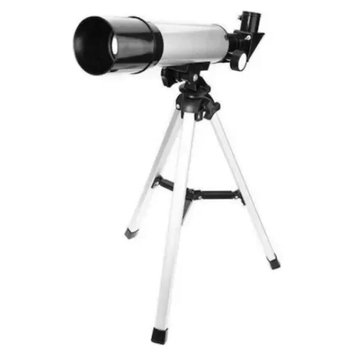Ερασιτεχνικό Αστρονομικό Τηλεσκόπιο Optical Glass End Metal Tube Με Zoom 90X, Τρίποδο &Amp; Διόπτρα Για Παιδιά Και Αρχάριους F36050