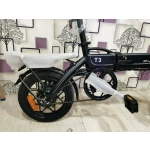 Piaoyu T3 14" Μαύρο Σπαστό Ηλεκτρικό Ποδήλατο Πόλης με Ταχύτητες και Δισκόφρενα - Image 3