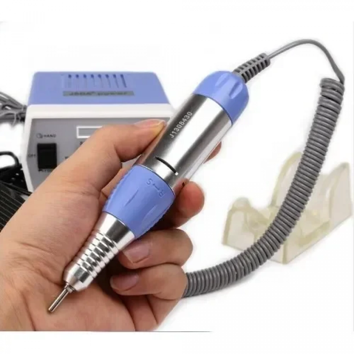 JSDA JD700 Τροχός Νυχιών Ρεύματος 30000rpm με Πεντάλ σε Μωβ Χρώμα 35W
