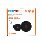 Ηχείο Αυτοκινήτου Midrange 6.5″ 600W Pervoi CTC-609A – Μαύρο - Image 4