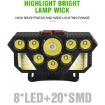 Επαναφορτιζόμενος Φακός Κεφαλής LED CL-T28 - Image 5