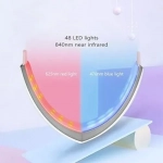 Θεραπεία – φωτοθεραπεία από το σπίτι, μάσκα Led Φωτισμού που κλειδώνει στο πιγούνι ενεργοποιεί την κυκλοφορία - Image 7