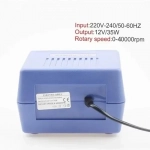 JSDA JD700 Τροχός Νυχιών Ρεύματος 30000rpm με Πεντάλ σε Μωβ Χρώμα 35W