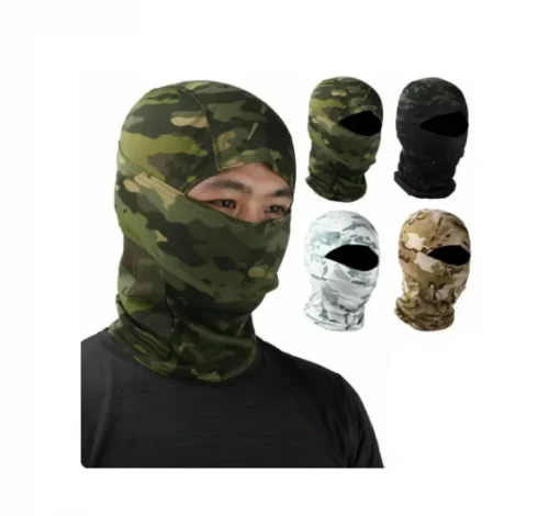 Full face μάσκα προσώπου polyester- Army green