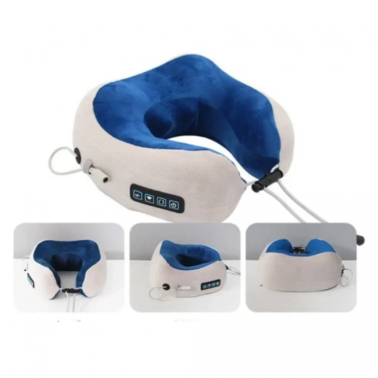 Φορητό Ηλεκτρικό Μαξιλάρι Μασάζ Λαιμού σε Σχήμα U