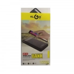 KLGO KP-72 Power Bank 10000mAh με 2 Θύρες USB-A Μαύρο