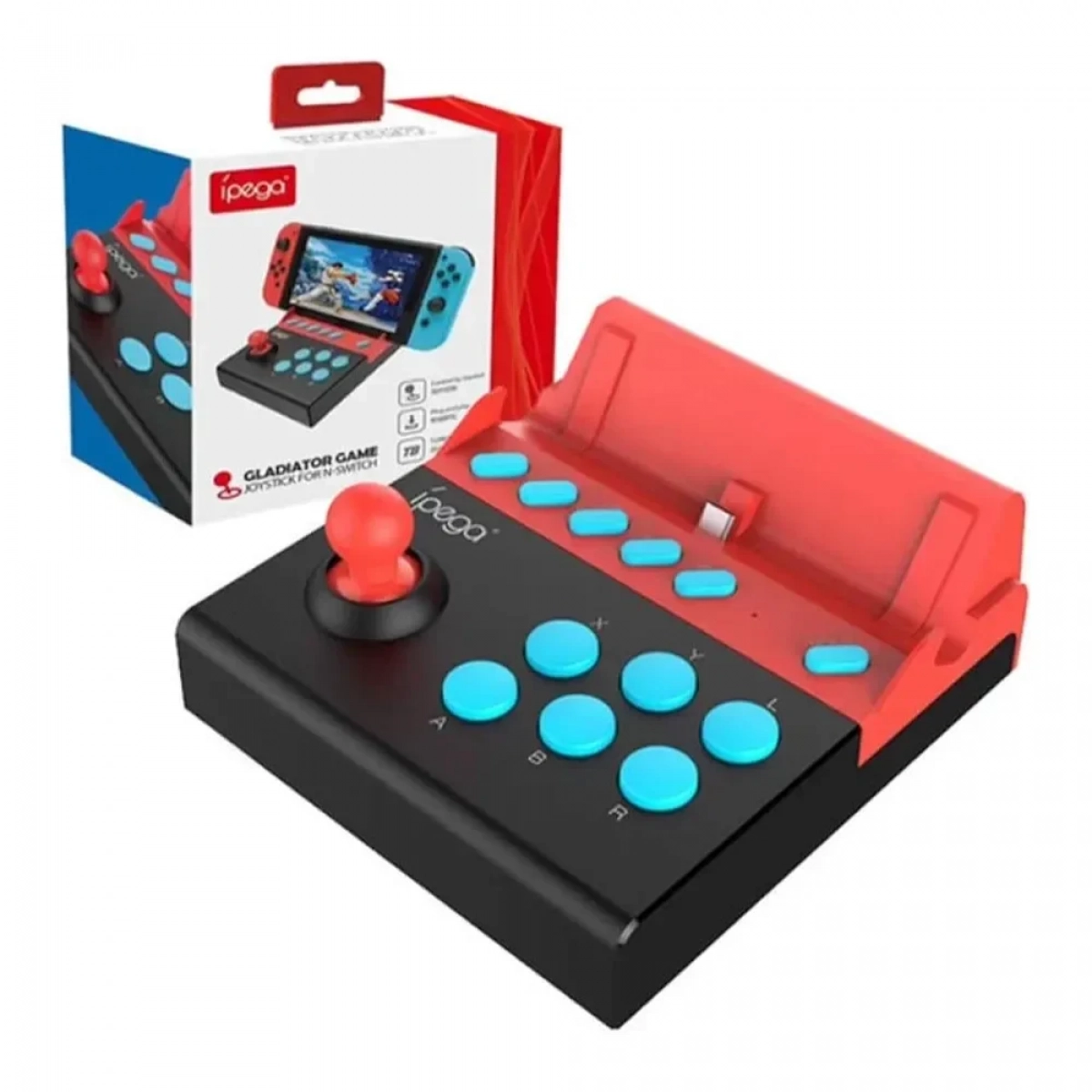 iPega PG-9136 Gladiator Mini Arcade Joystick Συμβατό με Switch