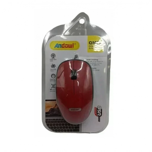 Ενσύρματο ποντίκι ANDOWL QM82