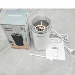 Ηλεκτρικός Μύλος Καφέ 140W με Χωρητικότητα 40gr Λευκός