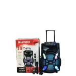 Ηχείο με μικρόφωνο Kimiso QS-A1505 BT (15"BASS/3000W) | Ηχείο Bluetooth | Ηχείο βαλίτσας
