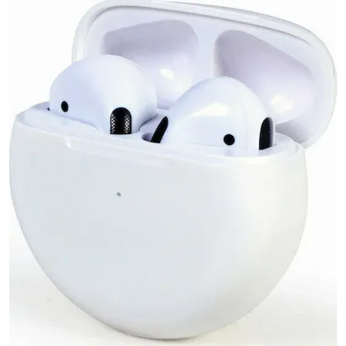 -Bluetooth Handsfree Ακουστικά με Θήκη Φόρτισης Λευκά