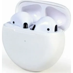 -Bluetooth Handsfree Ακουστικά με Θήκη Φόρτισης Λευκά