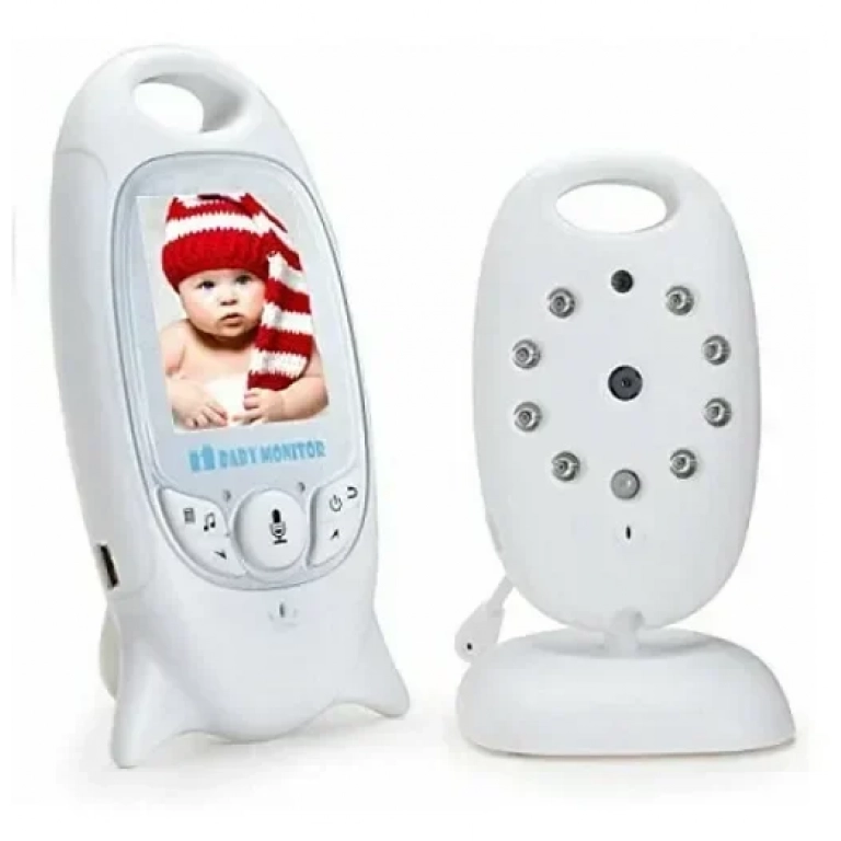 Ασύρματη Ενδοεπικοινωνία Μωρού Baby Monitor με Κάμερα & Οθόνη 2" με Νανουρίσματα 10127-31